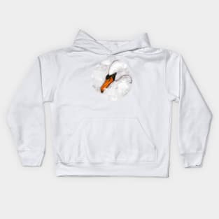 Mute swan Kids Hoodie